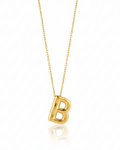 Bubble Initial Necklace