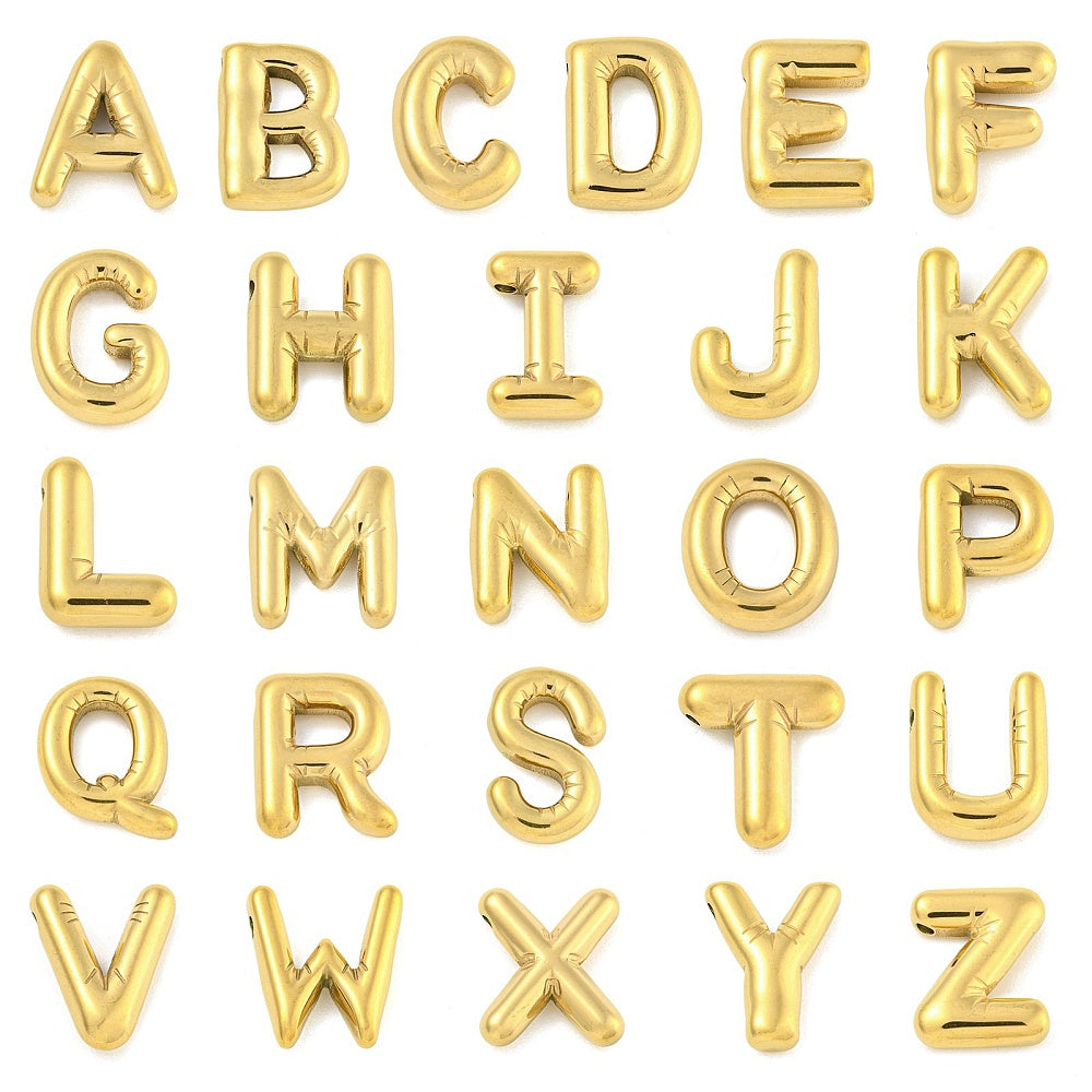 Bubble Initial Necklace