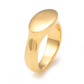 Oval Signet Ring